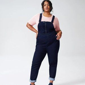 Universal Standard Olivia Overalls Dark Indigo 2XS